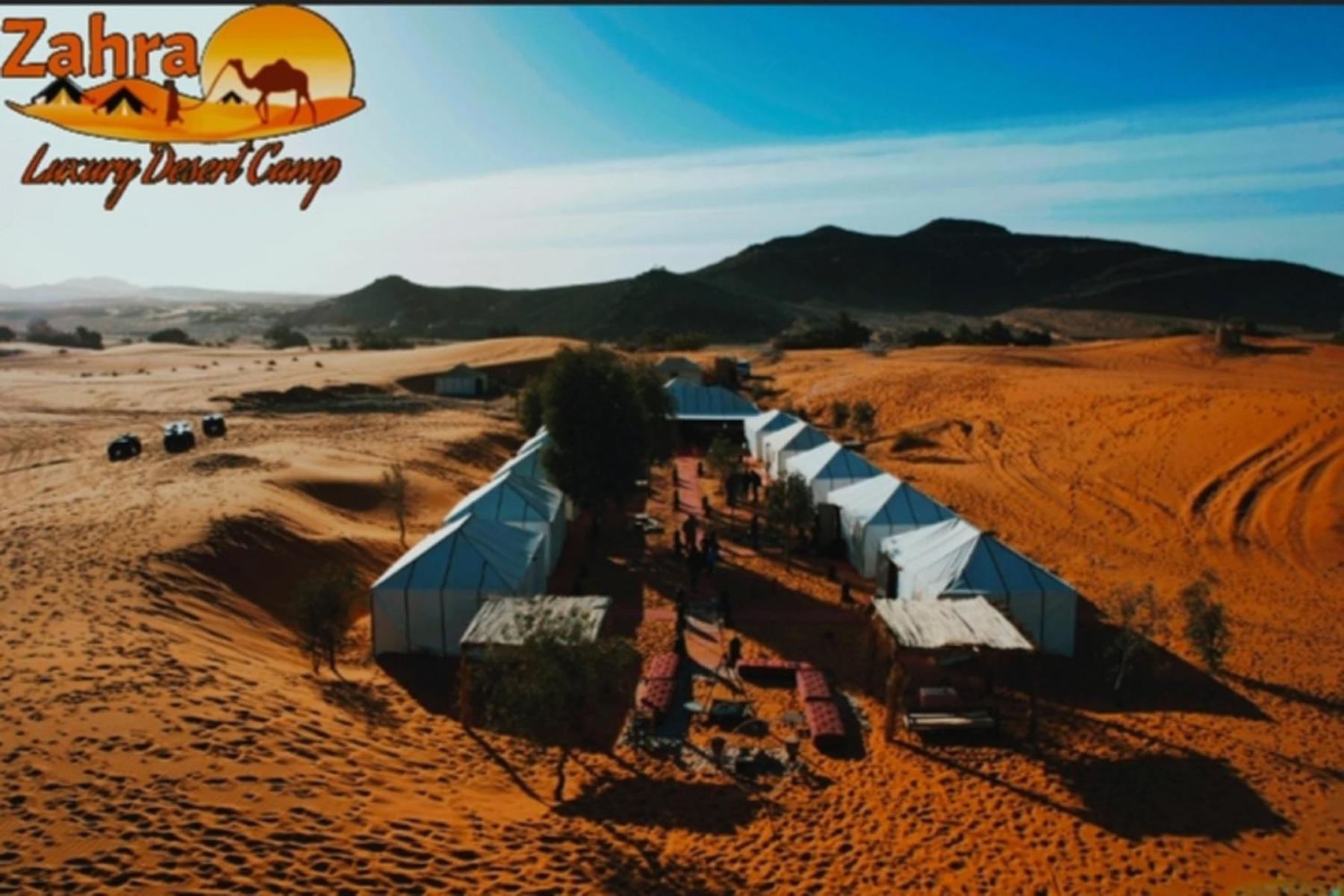 מרזאוגה Zahra Luxury Desert Camp מראה חיצוני תמונה